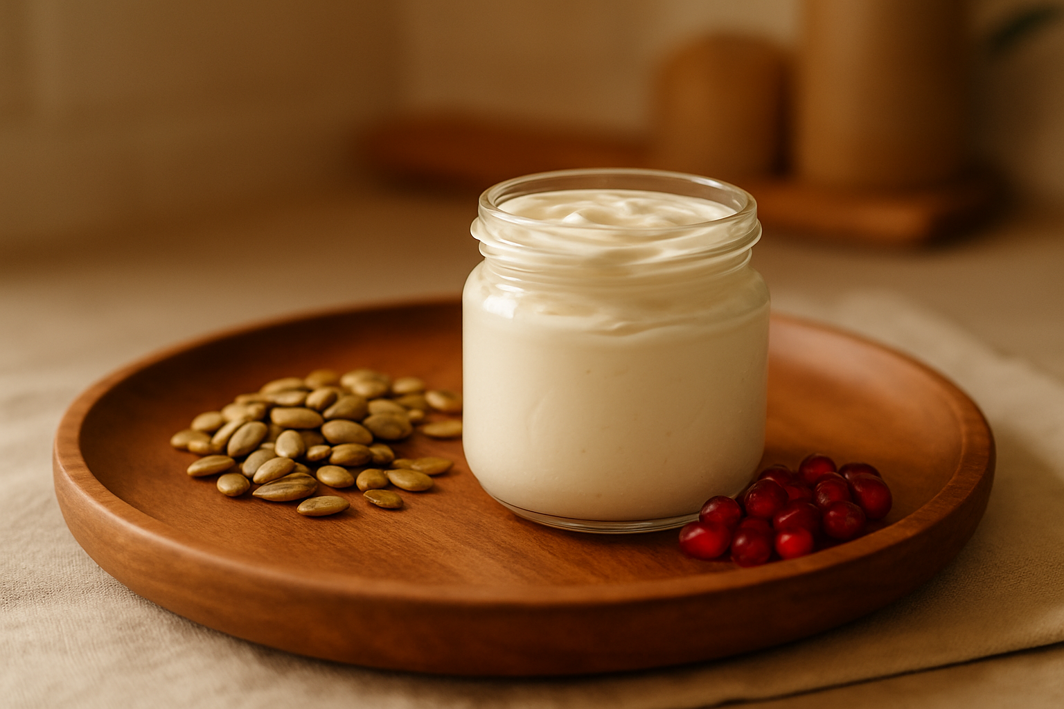 Same-day fresh yogurt - Showing active cultures and artisanal production